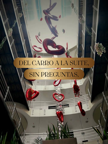 Del carro a la suite, sin preguntas.